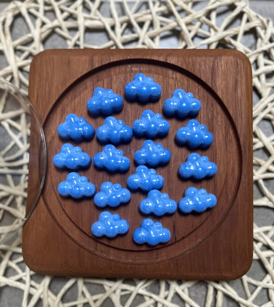 Miniature cloud wax melts